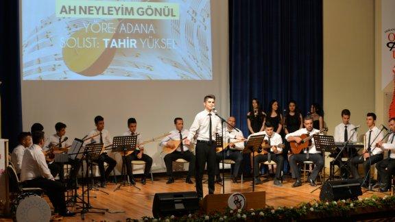 Abdurrahman Keskiner Güzel Sanatlar Lisesi Müzik Bölümü Öğrencileri Türk Halk Müziği Konseri Verdi