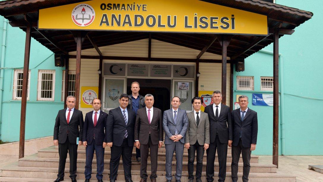 Müdürümüz Aydın ALBAK, Osmaniye Anadolu Lisesini Ziyaret Etti
