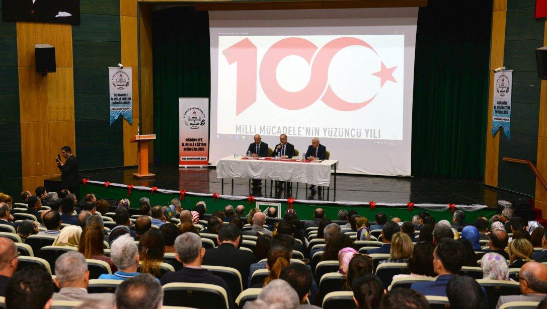 Milli Mücadelenin Başlangıcının 100. Yılı Etkinlikleri Kapsamında 19 Mayısın 100. Yılında Atatürk ve Türk İstiklâli Konulu Panel Düzenlendi