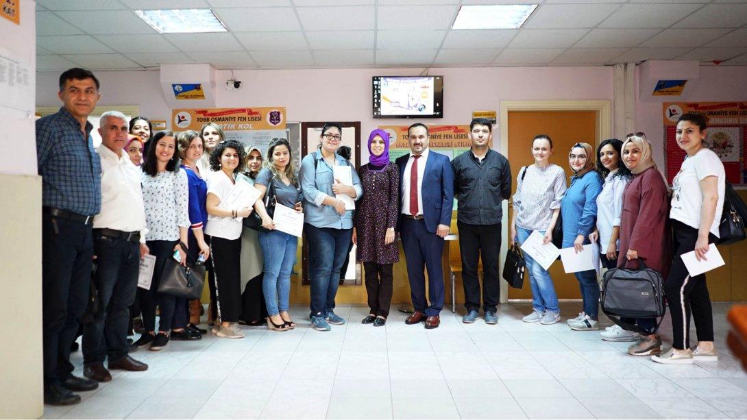 Osmaniye Öğretmen Akademisi Eğitimleri Öğretim Teknolojileri Kullanımı Eğitimi İle Devam Ediyor