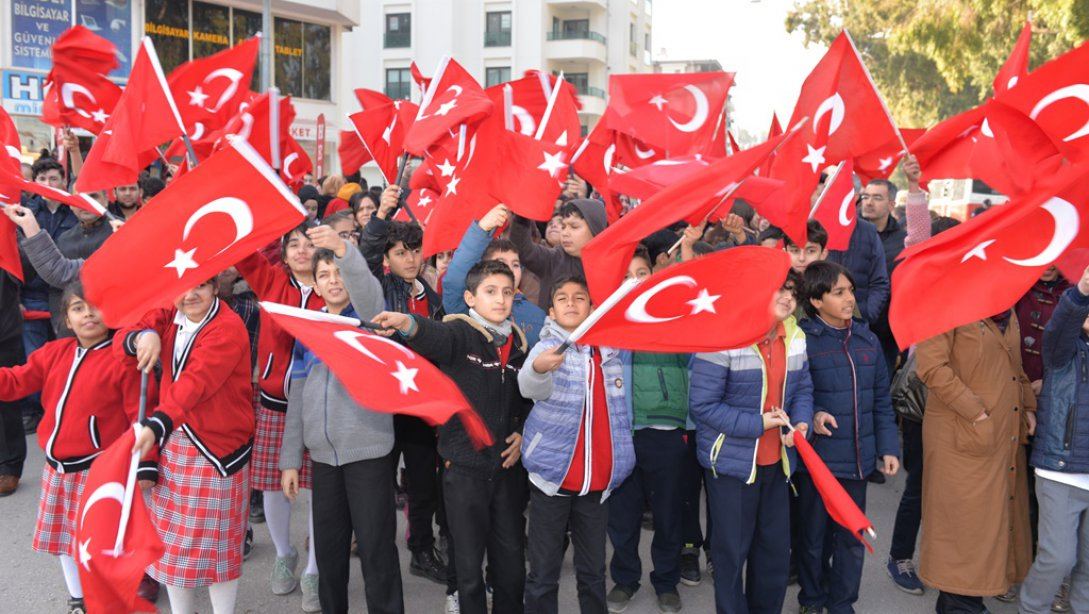 Cumhuriyetimizin Kurucusu Mustafa Kemal Atatürk´ün Osmaniye gelişinin 95. Yıldönümü törenle kutlandı.