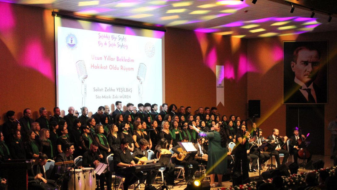 Osmaniye Halk Eğitimi Merkezi  Türk Sanat Müziği Korosundan Muhteşem Konser