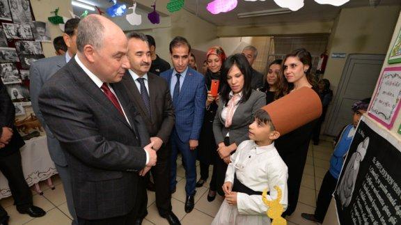 Mehmet Akif İlkokulunda Manevi Ve Kültürel Değerler Sergisi Açıldı