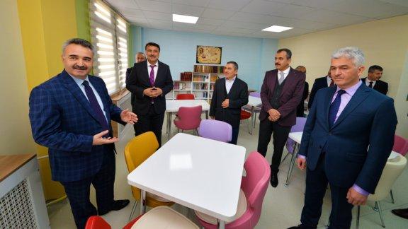 İl Milli Eğitim Müdürümüz Ramazan ÇELİKin Katılımıyla Z Kütüphane Açılışı Gerçekleştirildi