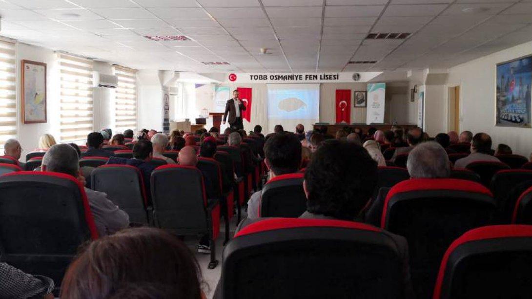 Osmaniye Öğretmen Akademisi Eğitimleri Etkili Öğretim Yöntem ve Teknikleri Eğitimi İle Devam Ediyor