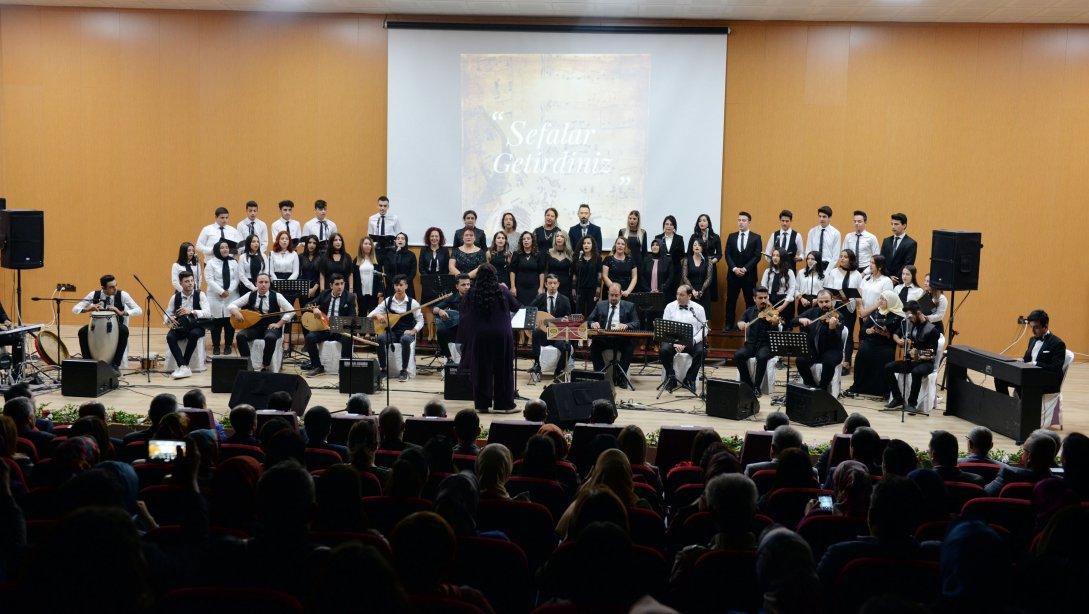 24 Kasım Öğretmenler Günü Etkinlikleri Kapsamında Halk Müziği ve Sanat Müziği Konseri Düzenlendi