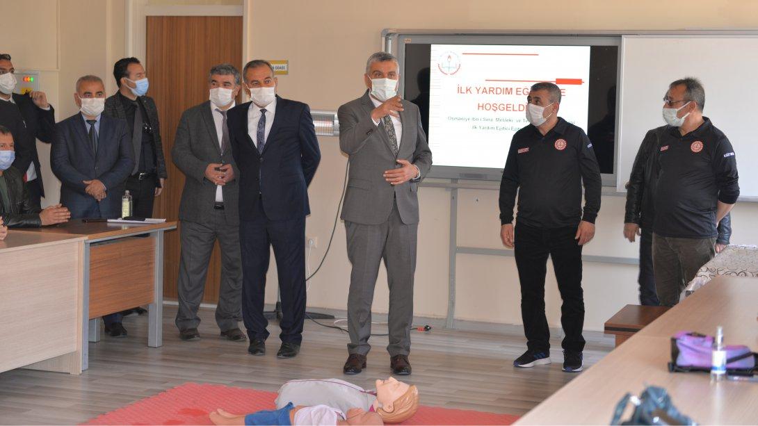 Osmaniye İl Milli Eğitim Müdürlüğü İlkyardım Eğitim Merkezi Açıldı.