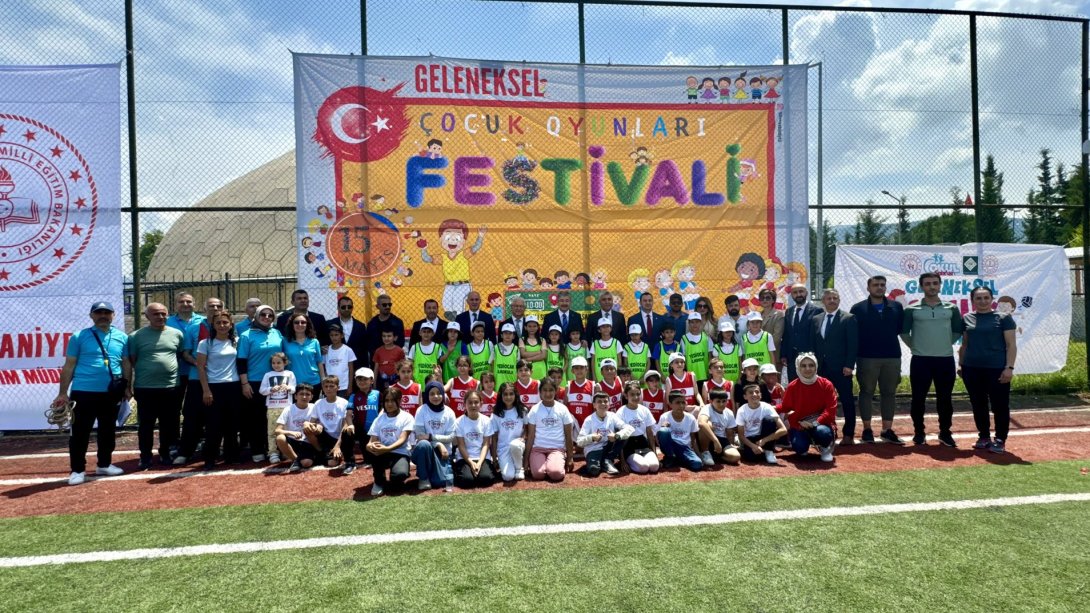 Geleneksel Çocuk Oyunları Festivali Düzenlendi