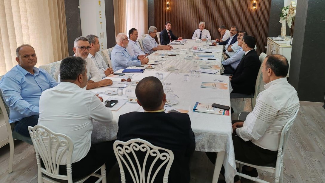 2023-2024 Eğitim Öğretim Yılı Sene Sonu İlçe Milli Eğitim Müdürler Kurulu Toplantısı Düzenlendi