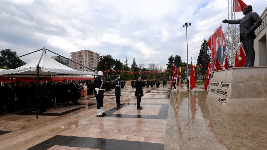 Gazi Mustafa Kemal Atatürk'ün Osmaniye'ye Gelişinin 100. Yıl Dönümü Düzenlenen Törenle Kutlandı