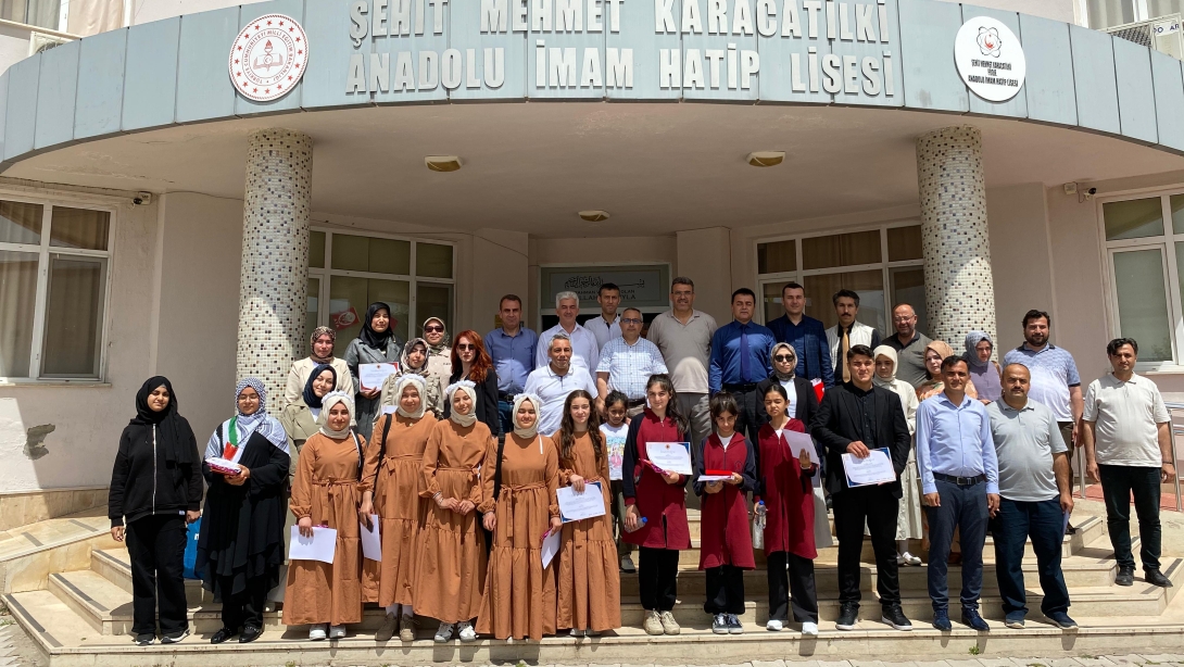 Arapça Yarışmaları İl Finali Gerçekleştirildi